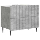 vidaXL Éjjeliszekrény Betonszürke 62 x 34,5 x 49,5 cm Szerelt Fa
