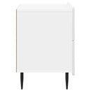 vidaXL Éjjeliszekrény Magasfényű Fehér 62 x 34,5 x 49,5 cm Szerelt Fa