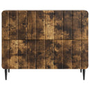 vidaXL Éjjeliszekrény Füstös Tölgy 62 x 34,5 x 49,5 cm Szerelt Fa