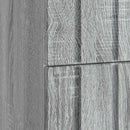 vidaXL Éjjeliszekrény Szürke Sonoma 62 x 34,5 x 49,5 cm Szerelt Fa