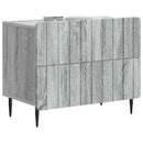 vidaXL Éjjeliszekrény Szürke Sonoma 62 x 34,5 x 49,5 cm Szerelt Fa