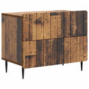 vidaXL Éjjeliszekrény fiókkal Antik Fa 62 x 34,5 x 49,5 cm Szerelt Fa