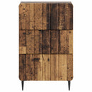 vidaXL Éjjeliszekrény fiókkal Antik Fa 43x 41 x 68 cm Szerelt Fa