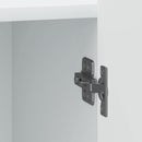 vidaXL Éjjeliszekrény 2 db Fehér 43 x 34,5 x 52 cm Szerelt Fa