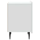 vidaXL Éjjeliszekrény 2 db Fehér 43 x 34,5 x 52 cm Szerelt Fa
