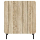 vidaXL Éjjeliszekrény Sonoma Tölgy 43 x 34,5 x 52 cm Szerelt Fa
