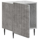 vidaXL Éjjeliszekrény Betonszürke 43 x 34,5 x 52 cm Szerelt Fa