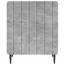 vidaXL Éjjeliszekrény Betonszürke 43 x 34,5 x 52 cm Szerelt Fa