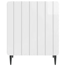 vidaXL Éjjeliszekrény 2 pcs Magasfényű Fehér 43 x 34,5 x 52 cm