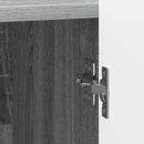 vidaXL Éjjeliszekrény 2 pcs Szürke Sonoma 43 x 34,5 x 52 cm Szerelt Fa