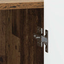 vidaXL Éjjeliszekrény Antik Fa 43 x 34,5 x 52 cm Szerelt Fa