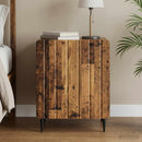 vidaXL Éjjeliszekrény Antik Fa 43 x 34,5 x 52 cm Szerelt Fa