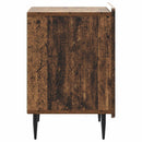 vidaXL Éjjeliszekrény Antik Fa 43 x 34,5 x 52 cm Szerelt Fa