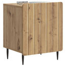 vidaXL Éjjeliszekrény 2 pcs Kézműves Tölgy 43 x 34,5 x 52 cm
