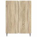 vidaXL Széf Sonoma Tölgy 66 x 34,5 x 92 cm Szerelt Fa