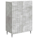 vidaXL Széf Betonszürke 66 x 34,5 x 92 cm Szerelt Fa