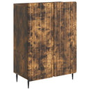 vidaXL Széf Füstös Tölgy 66 x 34,5 x 92 cm Szerelt Fa