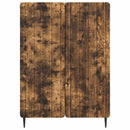 vidaXL Széf Füstös Tölgy 66 x 34,5 x 92 cm Szerelt Fa