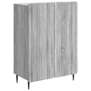 vidaXL Széf Szürke Sonoma 66 x 34,5 x 92 cm Szerelt Fa