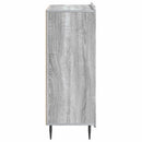 vidaXL Széf Szürke Sonoma 66 x 34,5 x 92 cm Szerelt Fa