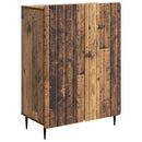 vidaXL Széf Antik Fa 66 x 34,5 x 92 cm Szerelt Fa