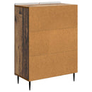 vidaXL Széf Antik Fa 66 x 34,5 x 92 cm Szerelt Fa