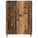 vidaXL Széf Antik Fa 66 x 34,5 x 92 cm Szerelt Fa
