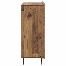 vidaXL Széf Antik Fa 66 x 34,5 x 92 cm Szerelt Fa