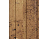 vidaXL Széf Antik Fa 34,5 x 33 x 92 cm Szerelt Fa