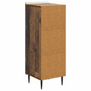 vidaXL Széf Antik Fa 34,5 x 33 x 92 cm Szerelt Fa