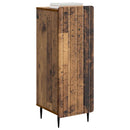 vidaXL Széf Antik Fa 34,5 x 33 x 92 cm Szerelt Fa