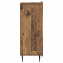vidaXL Széf Antik Fa 34,5 x 33 x 92 cm Szerelt Fa