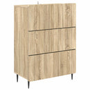 vidaXL Fiókos szekrény Sonoma Tölgy 66 x 34,5 x 92 cm Szerelt Fa