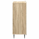 vidaXL Fiókos szekrény Sonoma Tölgy 66 x 34,5 x 92 cm Szerelt Fa