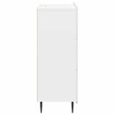 vidaXL Fiókos szekrény Magasfényű Fehér 66 x 34,5 x 92 cm Szerelt Fa
