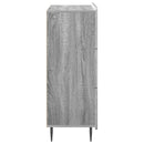 vidaXL Fiókos szekrény Szürke Sonoma 66 x 34,5 x 92 cm Szerelt Fa