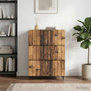 vidaXL Fiókos szekrény Antik Fa 66 x 34,5 x 92 cm Szerelt Fa