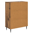 vidaXL Fiókos szekrény Antik Fa 66 x 34,5 x 92 cm Szerelt Fa