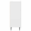 vidaXL Fiókos szekrény Fehér 33 x 34,5 x 92 cm Szerelt Fa