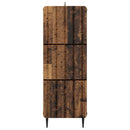 vidaXL Fiókos szekrény Antik Fa 33 x 34,5 x 92 cm Szerelt Fa