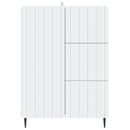vidaXL Széf Fehér 66 x 34,5 x 91,5 cm Szerelt Fa