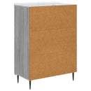 vidaXL Széf fiókkal Szürke Sonoma 66 x 34,5 x 91,5 cm Szerelt Fa