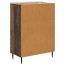 vidaXL Széf fiókkal Antik Fa 66 x 34,5 x 91,5 cm Szerelt Fa