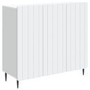 vidaXL Széf Fehér 89 x 34,5 x 82 cm Szerelt Fa