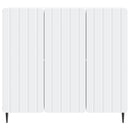 vidaXL Széf Fehér 89 x 34,5 x 82 cm Szerelt Fa