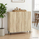 vidaXL Széf Sonoma Tölgy 89 x 34,5 x 82 cm Szerelt Fa