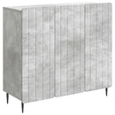 vidaXL Széf Betonszürke 89 x 34,5 x 82 cm Szerelt Fa