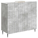 vidaXL Széf Betonszürke 89 x 34,5 x 82 cm Szerelt Fa