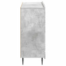 vidaXL Széf Betonszürke 89 x 34,5 x 82 cm Szerelt Fa