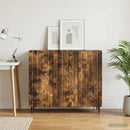 vidaXL Széf Füstös Tölgy 89 x 34,5 x 82 cm Szerelt Fa